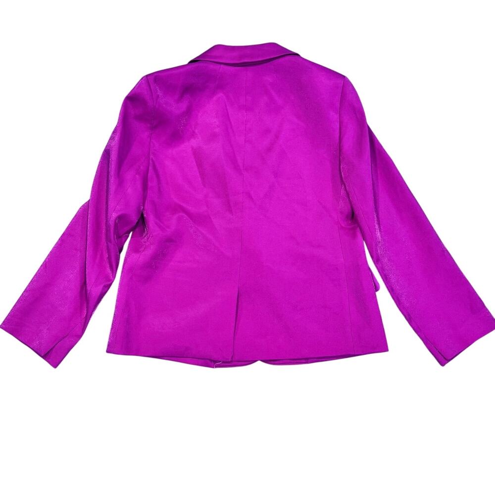 J.Crew Factory Double Breasted Blazer Womens 8P Pink CE046 NWT - Picture 2 of 9